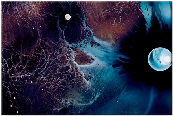 Obraz kosmiczna abstrakcja