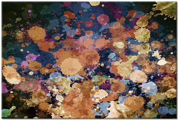 Obraz kolorowe mazaje