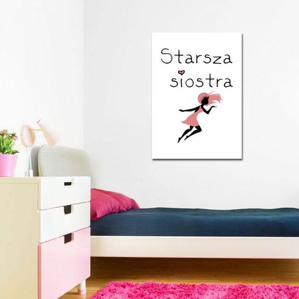 Plakat starsza siostra