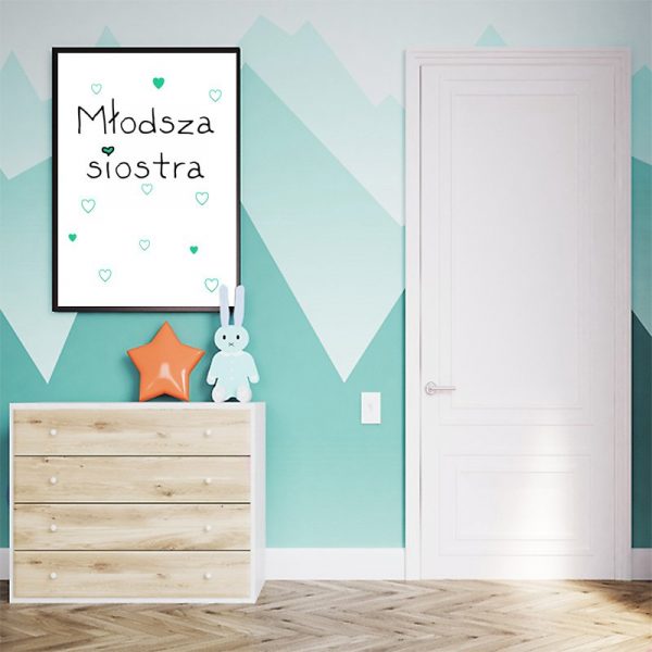 Plakat młodsza siostra