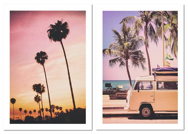 plakaty z biura podróży