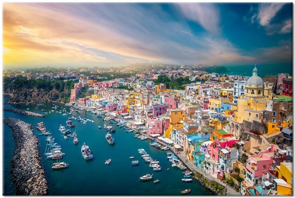 salonowa dekoracja z zatoką