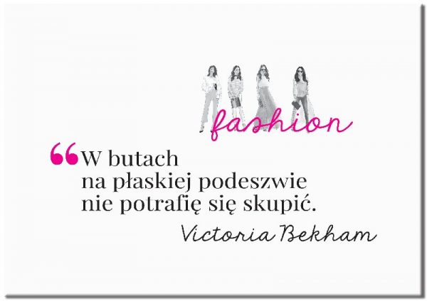 kobiecy plakat z cytatem