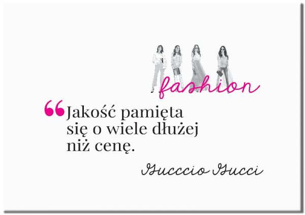 plakat z cytatem na białym tle