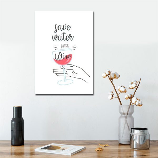 plakat na ścianę do kuchni