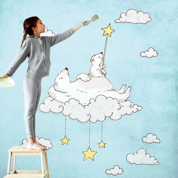 fototapeta z chmurkami