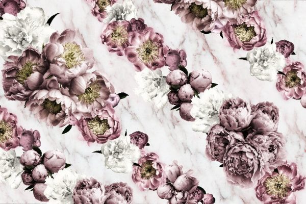 tapeta z kwiatami do domu