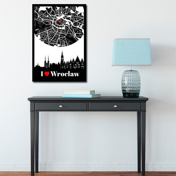 plakat w salonie lub pokoju