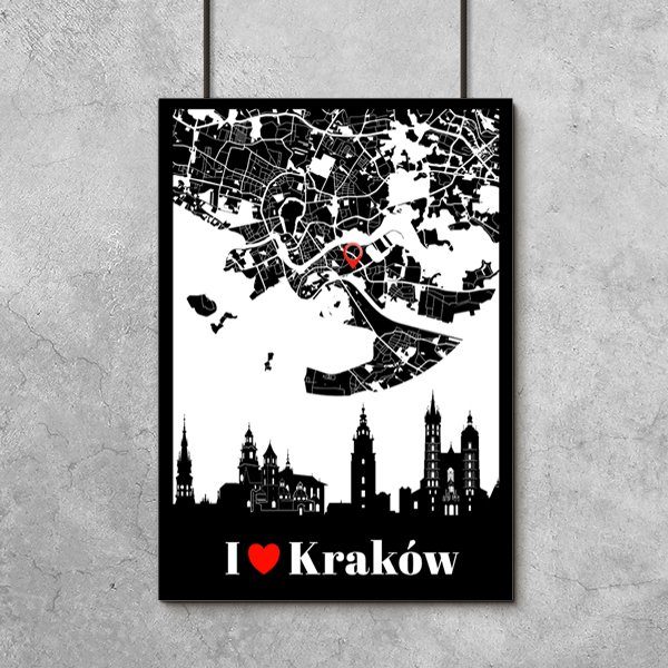 Kraków na plakacie