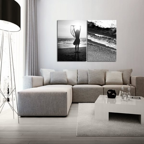 biało-czarne plakaty