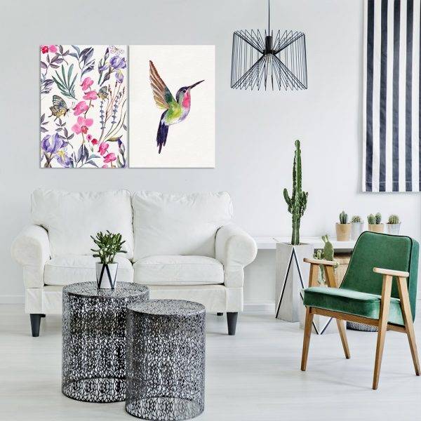 kolorowe plakaty do salonu