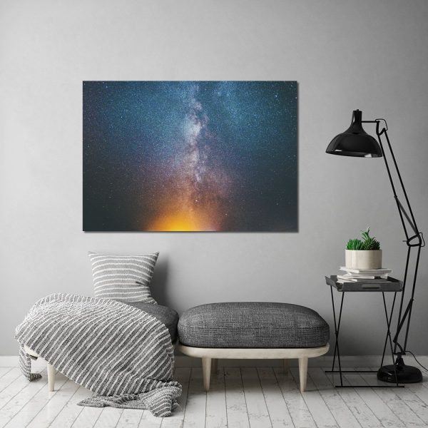 plakat z kosmosem