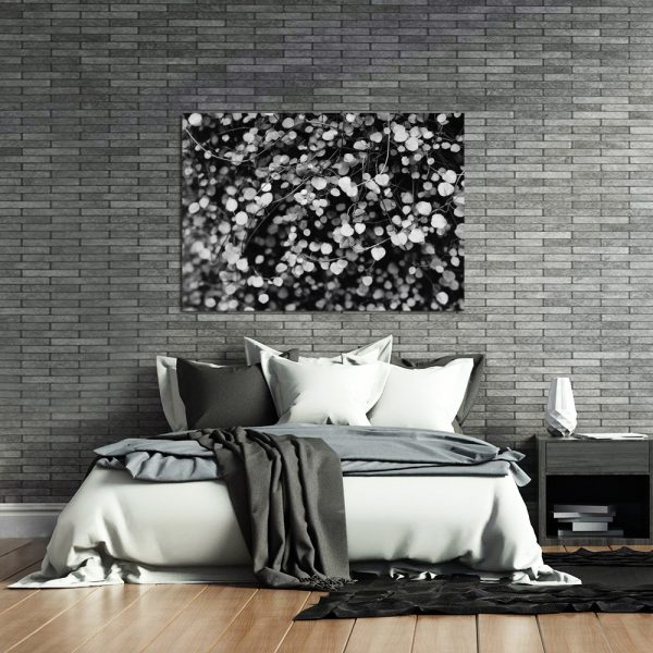 gałąź i liście jako plakat