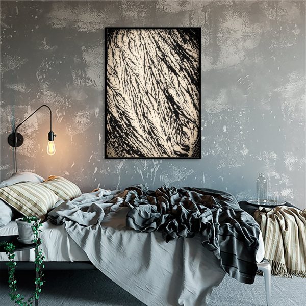 abstrakcja na plakacie