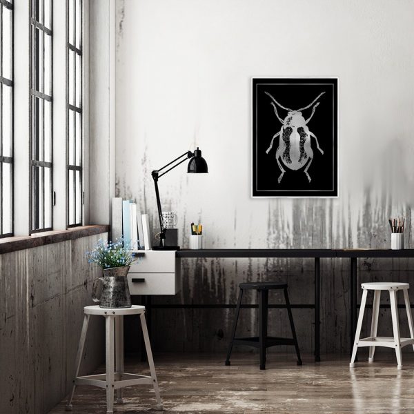 motyw srebrnego żuka