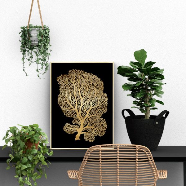 złote drzewo na plakacie