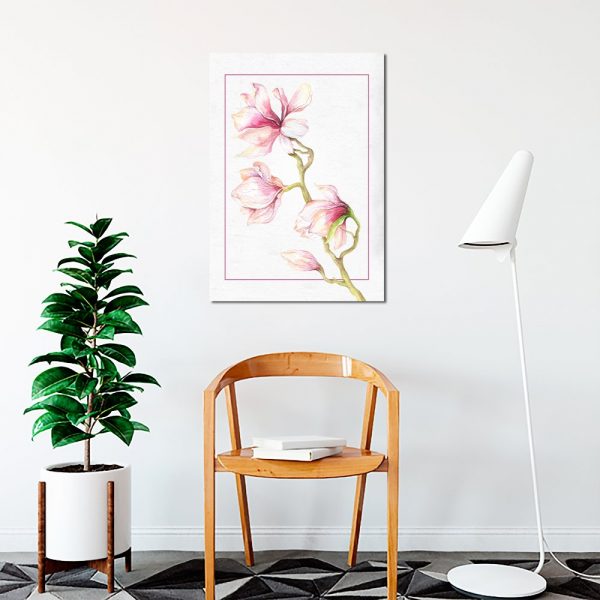 dekoracje z magnolią