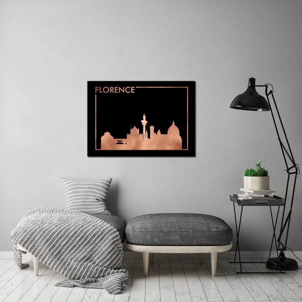 miedziane miasto na plakacie