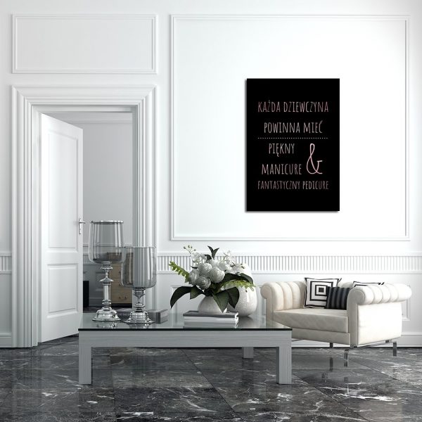 plakaty rose gold jako dekoracja