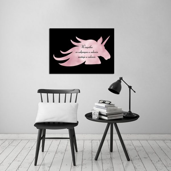 zabawny plakat rose gold