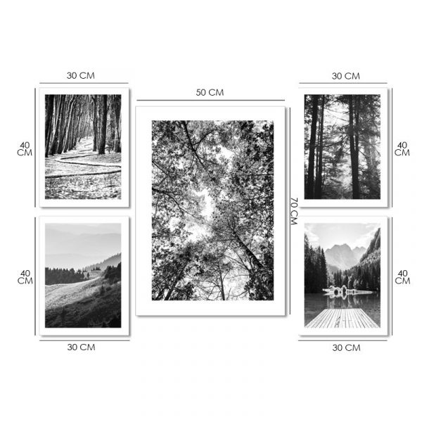 plakaty czarno-białe