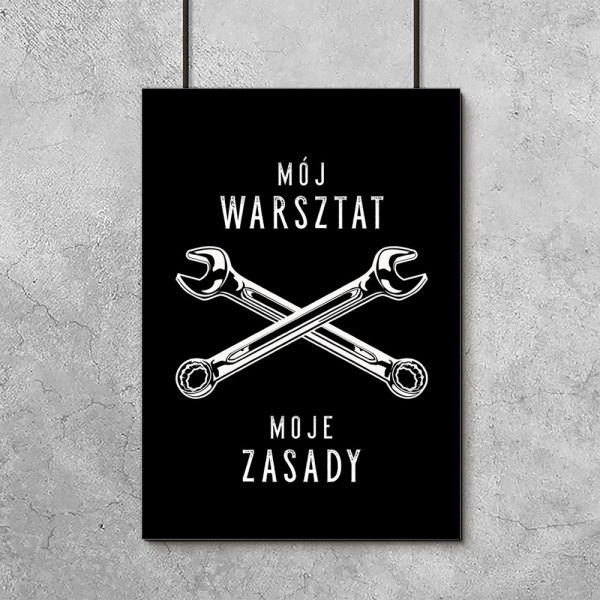 dekoracja z napisem