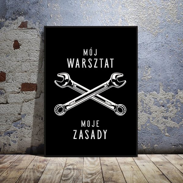 dekoracja do warsztatu