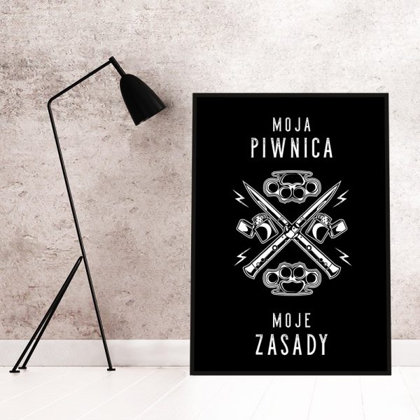 plakat z grafiką