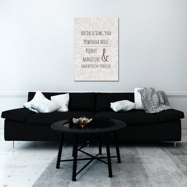 plakat o pedicure