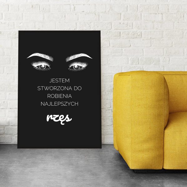 plakat z sentemncją