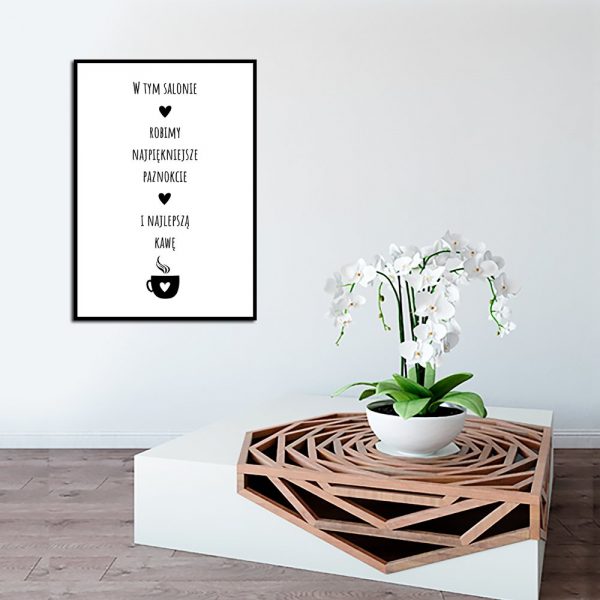 ozdoba do salonu kosmetycznego