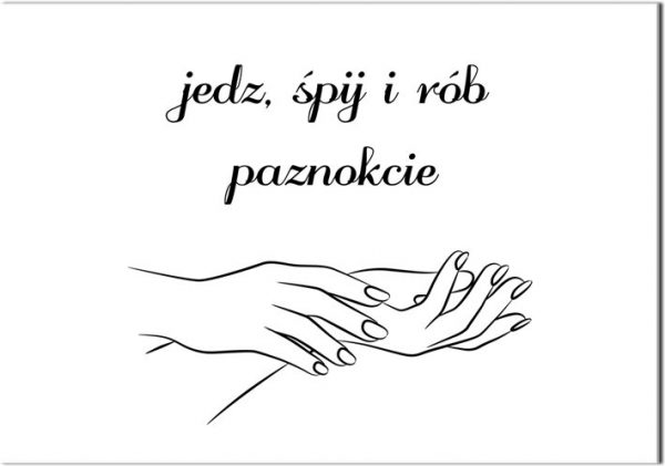 plakaty z typografią