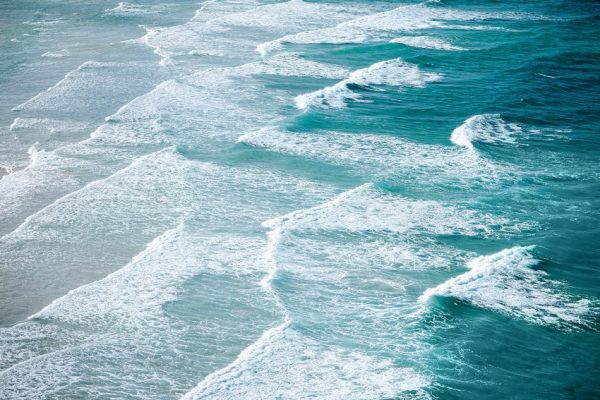 Fototapeta z falami morza