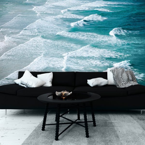 Fototapeta z falującym morzem