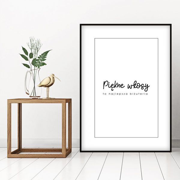 Plakat do salonu fryzjerskiego