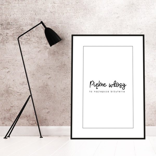 Dekoracja do salonu fryzjerskiego