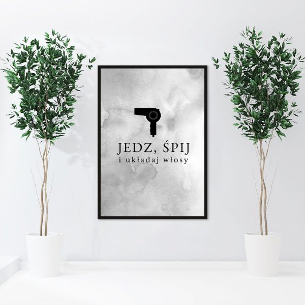 Dekoracja do salonu fryzjerskiego