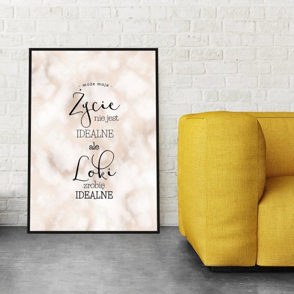 Plakat do fryzjerskiego atelier