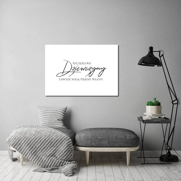 Plakat do atelier fryzjerskiego