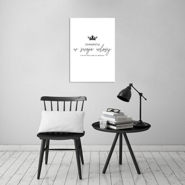 Dekoracja do salonu fryzjerskiego