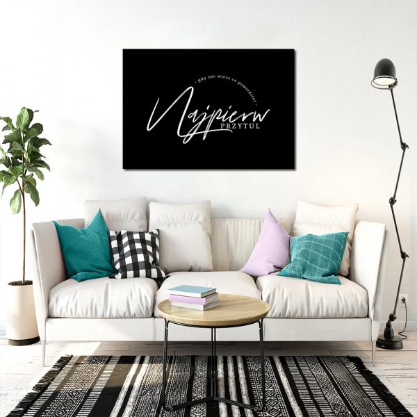 Plakat do salonu