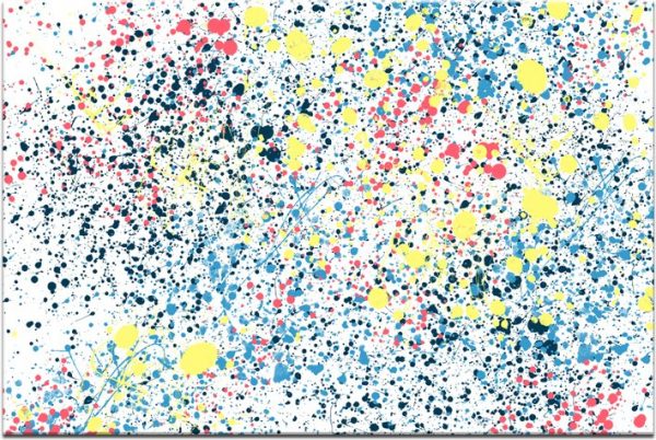 Abstrakcyjny obraz do salonu