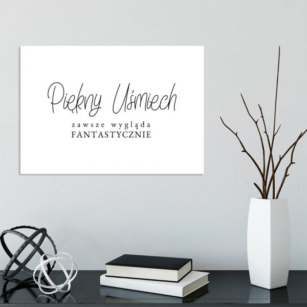 ozdoba z typografią