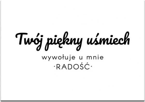 plakat z typografią