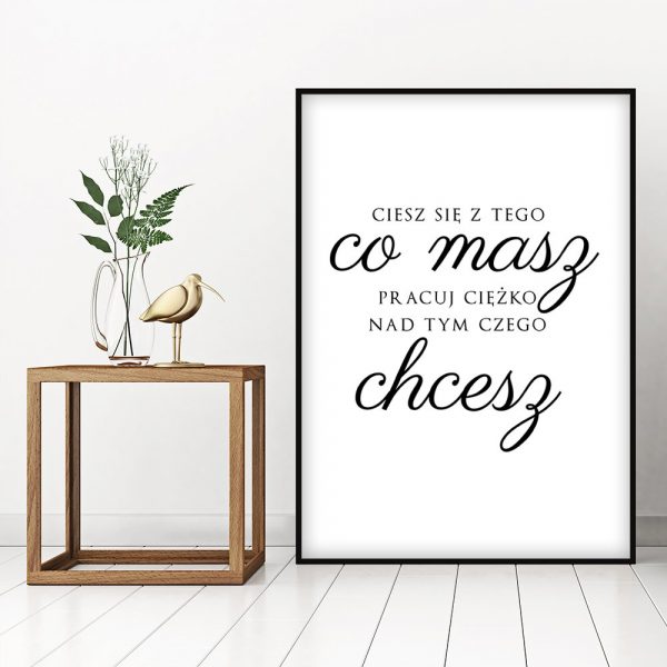 dekoracje czarno-białe