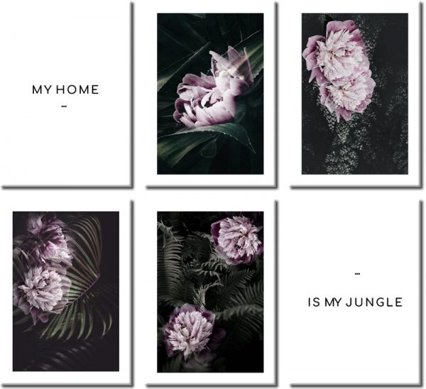 Dekoracja na ścianę do salonu