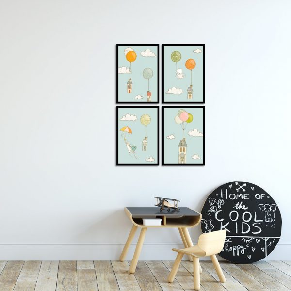 Dekoracja na ścianę do pokoju dziecięcego