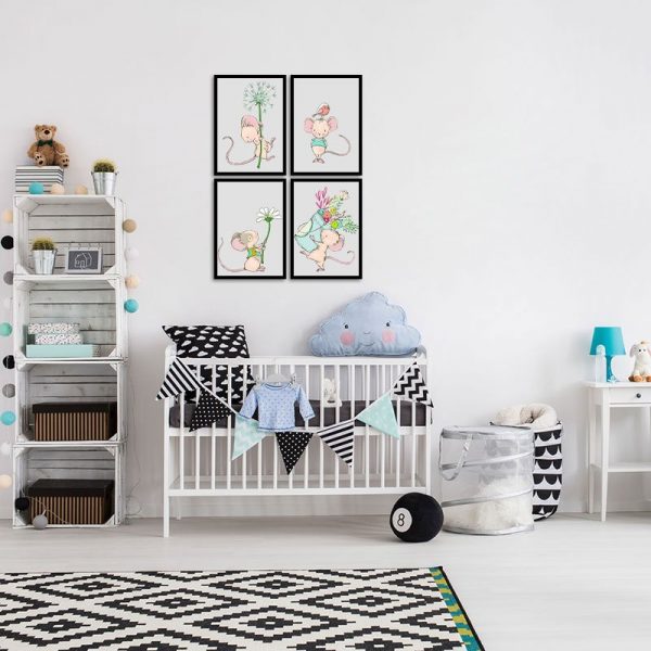 Plakat na ścianę do pokoju dziecięcego