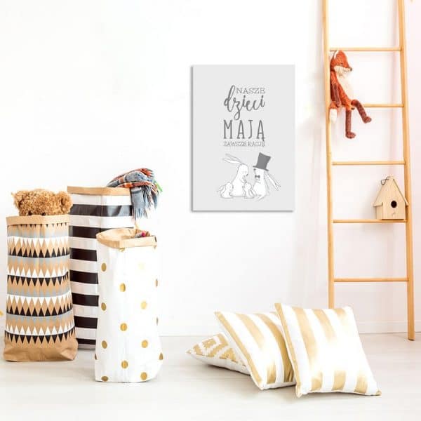 Plakat na ścianę do pokoju dziecięcego