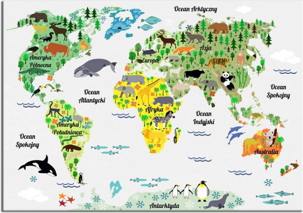 Dekoracja ścienna do pokoju dziecięcego